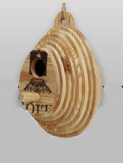 NestEgg Carved Birdhouse — view 2
